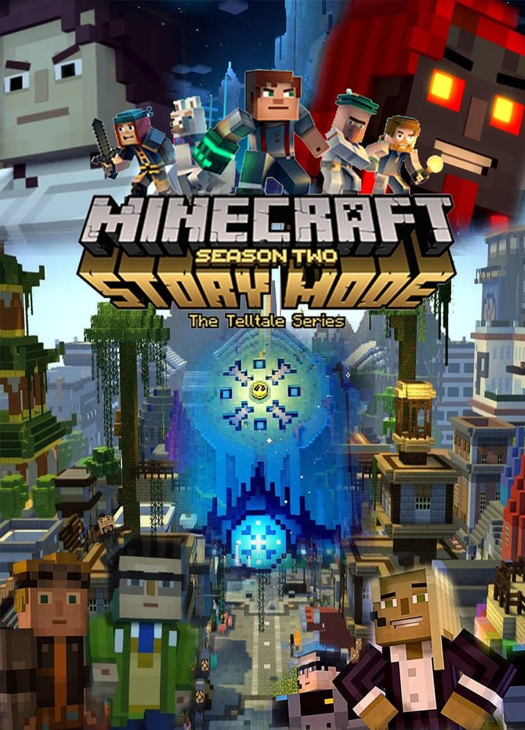 Minecraft Story Mode Complete Season Two (PC) PT-BR + Instalação [Steam Amiga]